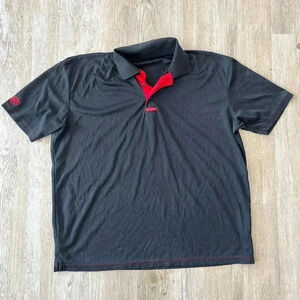 Unisex Dairy Queen Grey Short Sleeve Polo Uniform - XL